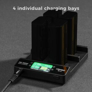 Accsoon Toprig 100w Bo Sac Nhanh 4 Pin Np F 05