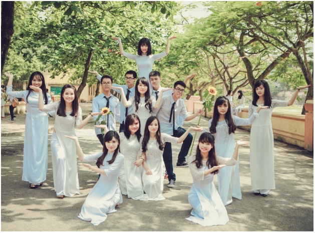 Concept chụp ảnh học đường đẹp