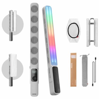 Đèn Led Zhiyun CINEPEER CF100 Combo RGB chính hãng, hình ảnh thực tế mua tại HL Studio Đèn Led Quay Phim