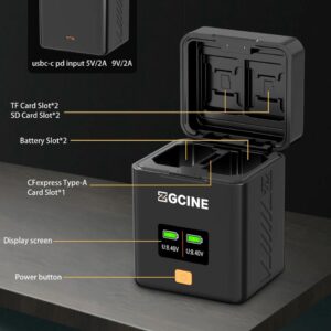 Hop Sac Zgcine Ps W235 Cho Pin May Anh Fujifilm Np W235 03