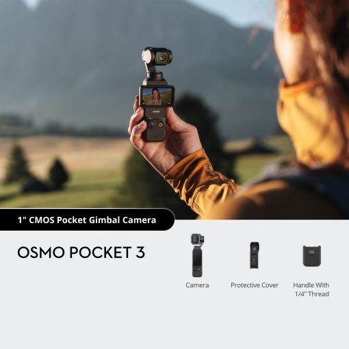 Máy quay DJI Osmo Pocket 3/ Pocket 3 Creator Combo Báo Giá 2026-01-23 3 Mua Máy quay DJI Osmo Pocket 3/ Pocket 3 Creator Combo Giá Tốt 3