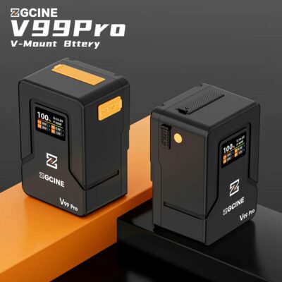 Pin V-mount ZGCINE ZG-V99Pro-B 99Wh chính hãng, hình ảnh thực tế mua tại HL Studio Pin V Mount