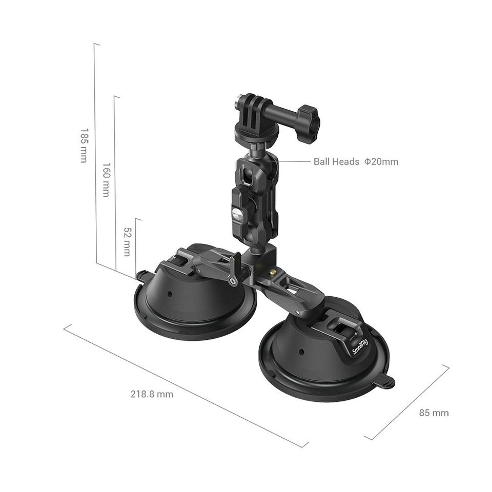 SmallRig 3566 – Giá đỡ đôi hít kính cho Máy ảnh Gopro DJI Insta360 Action Camera SC-2K Báo Giá 2026-01-24 3 Mua SmallRig 3566 – Giá đỡ đôi hít kính cho Máy ảnh Gopro DJI Insta360 Action Camera SC-2K Giá Tốt 3