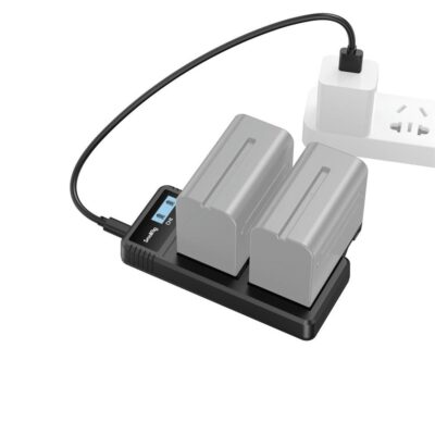 SmallRig 4086 – Sạc đôi pin NP-F970 LCD chính hãng, hình ảnh thực tế mua tại HL Studio Phụ Kiện Studio