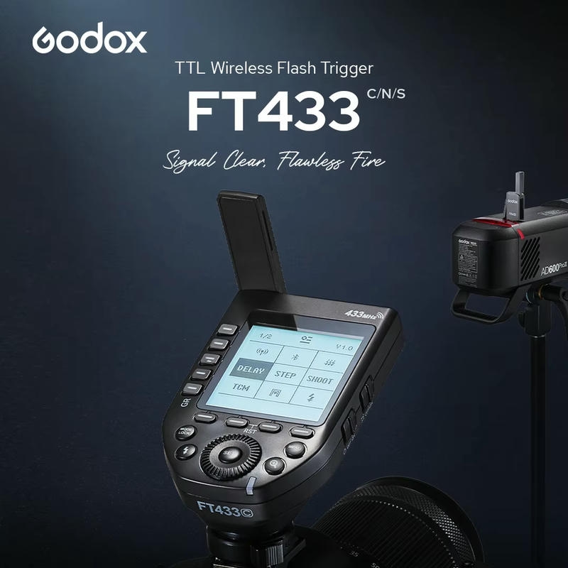 Trigger Godox FT433 C/N/S cho Canon, Nikon, Sony Báo Giá 2026-01-23 3 Mua Trigger Godox FT433 C/N/S cho Canon, Nikon, Sony Giá Tốt 3