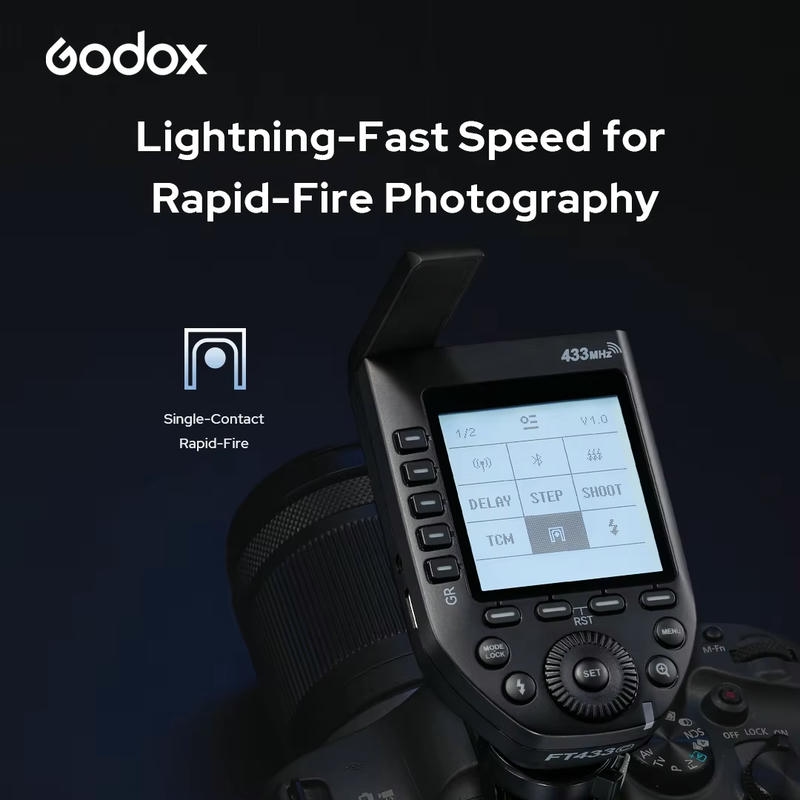 Trigger Godox FT433 C/N/S cho Canon, Nikon, Sony Báo Giá 2026-01-23 5 Mua Trigger Godox FT433 C/N/S cho Canon, Nikon, Sony Giá Tốt 5