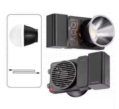 Đèn Led Zhiyun CINEPEER CX100 (2700K-6500K) chính hãng, hình ảnh thực tế mua tại HL Studio Đèn Led Quay Phim