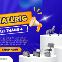 Smallrig Sale Tháng 4/2025 – Giảm Thêm 5% Cho Tất Cả Các Mã Sản Phẩm Smallrig Tại HL Studio Smallrig Hlstudio Sale 5 Thang4 2025