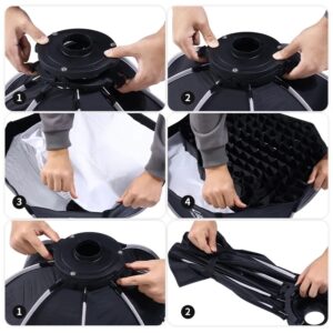 Softbox Bat Giac Ulanzi 60cm Ngam Mini Bowen Las002 05