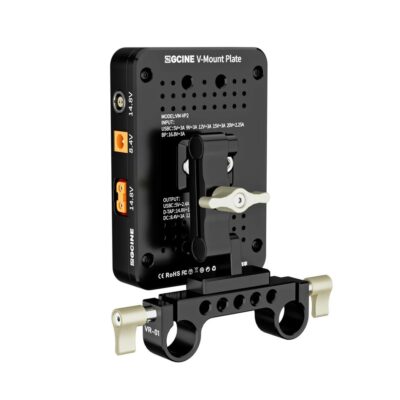 Tấm gắn pin V-mount ZGCINE VM-VP2 Kit3 tích hợp cổng sạc chính hãng, hình ảnh thực tế mua tại HL Studio Phụ Kiện Studio