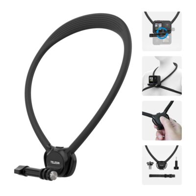 Telesin S2-HNB-09 – Vòng đeo cổ cho điện thoại Gopro/Action Cam có đệm khí chính hãng, hình ảnh thực tế mua tại HL Studio Phụ Kiện Studio 27