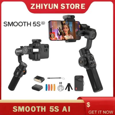 Gimbal Zhiyun Smooth 5S AI/ 5S AI Combo / 5S AI Pro chính hãng, hình ảnh thực tế mua tại HL Studio Gimbal 29