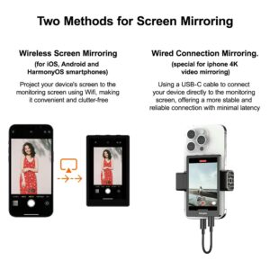 Man Hinh Kingma Vl Ph01 Max Vlog Selfie Monitor Screen Cho Dien Thoai 05