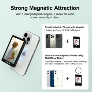 Man Hinh Kingma Vl Ph02 Max Magsafe Vlog Selfie Monitor Screen Cho Dien Thoai 03