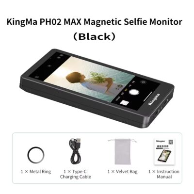 Màn hình Kingma VL-PH02 Max Magsafe Vlog Selfie Monitor Screen cho điện thoại chính hãng, hình ảnh thực tế mua tại HL Studio Phụ Kiện Studio