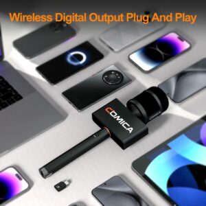 Micro Thu Am Cam Tay Comica Revo S Cho Dien Thoai Cong Type C 03