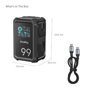 Smallrig 4984 X99 Pin Smallrig X Renan Ozturk X Touch Smart Triple Proof V Mount 09