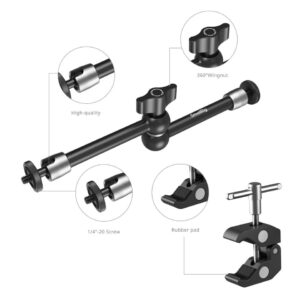 Smallrig 5326 Magic Arm 9 8′ Kem Kep Da Nang Cho Dien Thoai 03