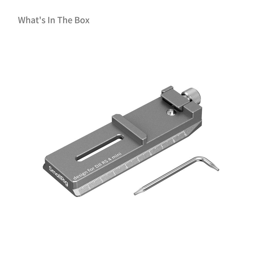 SmallRig 5336 – Tấm tháo lắp nhanh cho DJI RS 4 Mini Báo Giá 2026-01-24 4 Mua SmallRig 5336 – Tấm tháo lắp nhanh cho DJI RS 4 Mini Giá Tốt 4