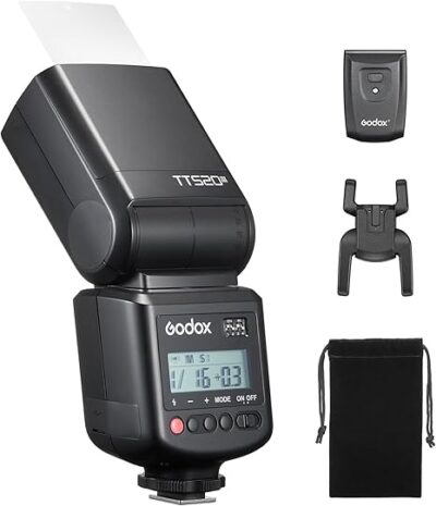 Đèn Flash Godox TT520III kèm Trigger (New 2025) chính hãng, hình ảnh thực tế mua tại HL Studio Đèn Flash Máy Ảnh