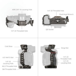 Khung Smallrig 5258 Cho Nikon Z5 Z5ii Z6 Z6ii Z7 Z7ii 04