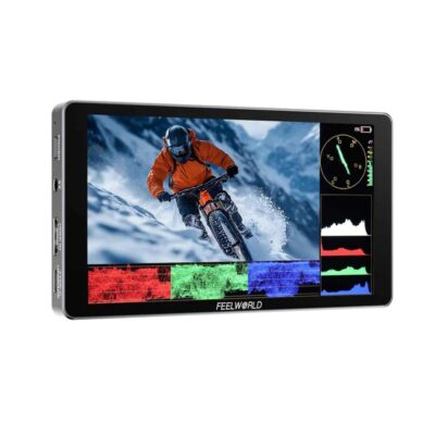 Màn hình Feelworld P6XL 1200nit 6 Inch Pin 22.2Wh cảm ứng chính hãng, hình ảnh thực tế mua tại HL Studio Màn hình - Monitor ( Hỗ Trợ Quay Chụp Studio )
