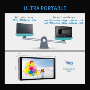 Mua Màn hình Feelworld P6XL 1200nit 6 Inch Pin 22.2Wh cảm ứng Giá Tốt 2