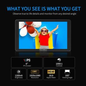 Man Hinh Feelworld P6xl 1200nit 6 Inch Pin 22 2wh Cam Ung 06