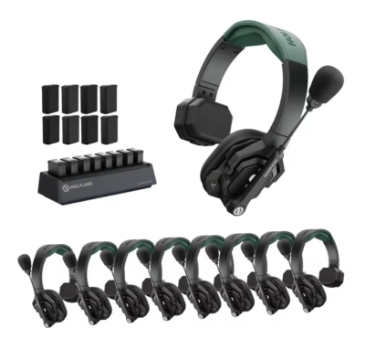 Hollyland Solidcom SE Pro – 9S (Bộ 9 tai) chính hãng, hình ảnh thực tế mua tại HL Studio Microphone Hollyland