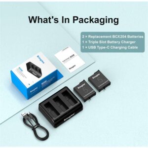 Bo Pin Sac Kingma Bm068bcx204 Cho Dji Osmo Action 5 Pro 4 3 8