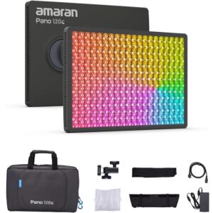Mua Đèn LED Amaran Pano 120c Kit (Charcoal) CCT 2300K-10000K Giá Tốt