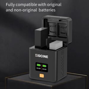 Hop Sac Zgcine Ps E17 Cho Pin May Anh Canon Lp E17 06