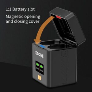 Hop Sac Zgcine Ps E17 Cho Pin May Anh Canon Lp E17 11