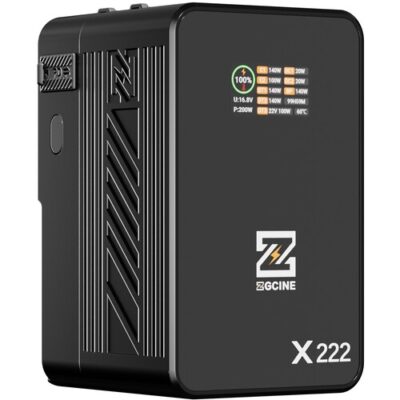 Pin V-mount ZGCINE ZG-X222 222Wh/14.8V chính hãng, hình ảnh thực tế mua tại HL Studio Pin V Mount