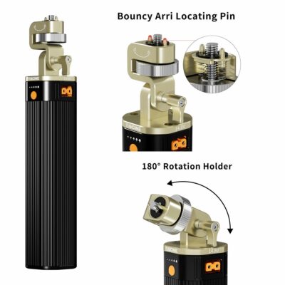 Tay cầm kèm pin ZGCINE ZG-H90Pro 95Wh xoay 180° chính hãng, hình ảnh thực tế mua tại HL Studio Phụ Kiện Studio