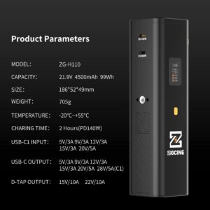 Tay Cam Pin Zgcine Zg H110 99wh 21 9v 05