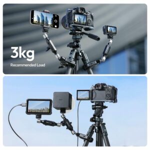 Ulanzi Tb15 Gia Do May Anh Co De Hut Magic Arm Pro Ren 1 4 3 8 Chiu Luc Cao 03