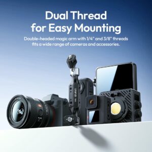 Ulanzi Tb15 Gia Do May Anh Co De Hut Magic Arm Pro Ren 1 4 3 8 Chiu Luc Cao 05