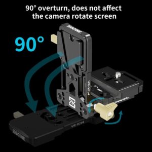 Mua ZGCINE VR-Kit 4 – Tấm pin V-Lock kim loại tháo lắp nhanh với giá đỡ kiểu Arca Giá Tốt 2