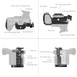 Smallrig 5587 Khung Cho May Anh Sony Fx2 04