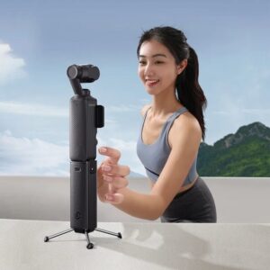 Ulanzi Pk12 Pin Cho Dji Pocket 3 4800mah Tich Hop Quadpod 4 Chan 04