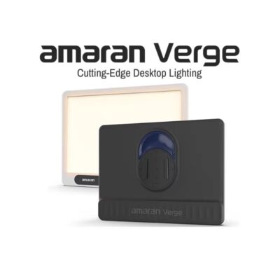 Đèn LED Amaran Verge (Charcoal) CCT 2700K-6500K 26W chính hãng, hình ảnh thực tế mua tại HL Studio Đèn Led Quay Phim