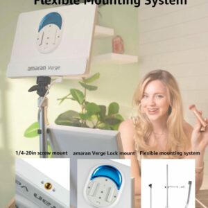 Den Led Amaran Verga Charcoal Cct 2700k 6500k 26w 03