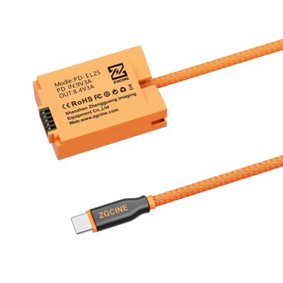 Pin ảo Dummy ZGCINE Type-C to PD-EL25 cho Nikon chính hãng, hình ảnh thực tế mua tại HL Studio Pin sạc thẻ nhớ