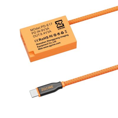 Pin ảo Dummy ZGCINE Type-C to PD-LPE17 cho Canon chính hãng, hình ảnh thực tế mua tại HL Studio Pin sạc thẻ nhớ