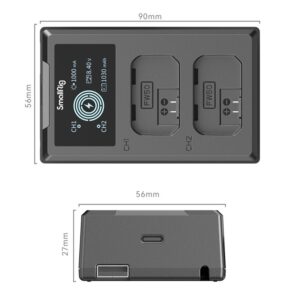 Mua SmallRig 4081 – Sạc pin đôi NP-FW50 cho máy Sony Giá Tốt 2
