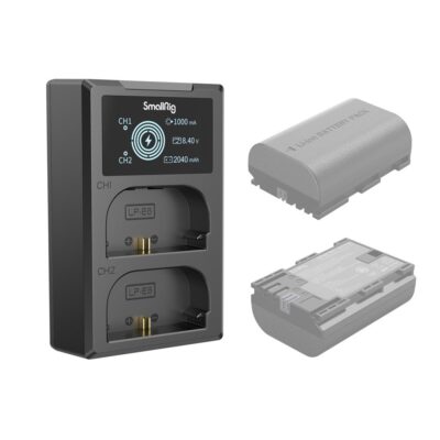 SmallRig 4084 – Sạc pin đôi LP-E6NH cho máy Canon chính hãng, hình ảnh thực tế mua tại HL Studio Pin sạc thẻ nhớ