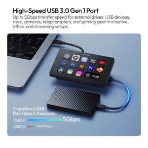 Ulanzi D200h Ban Dieu Khien Cho Streamer Tich Hop Ai 05