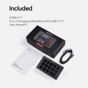 Ulanzi D200h Ban Dieu Khien Cho Streamer Tich Hop Ai 11