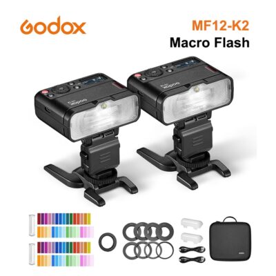 Đèn Flash Macro Godox MF12-K2 chính hãng, hình ảnh thực tế mua tại HL Studio Đèn Flash Máy Ảnh